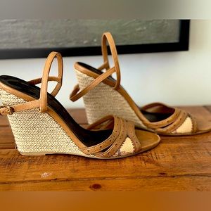 Burberry wedge sandal-  size 39